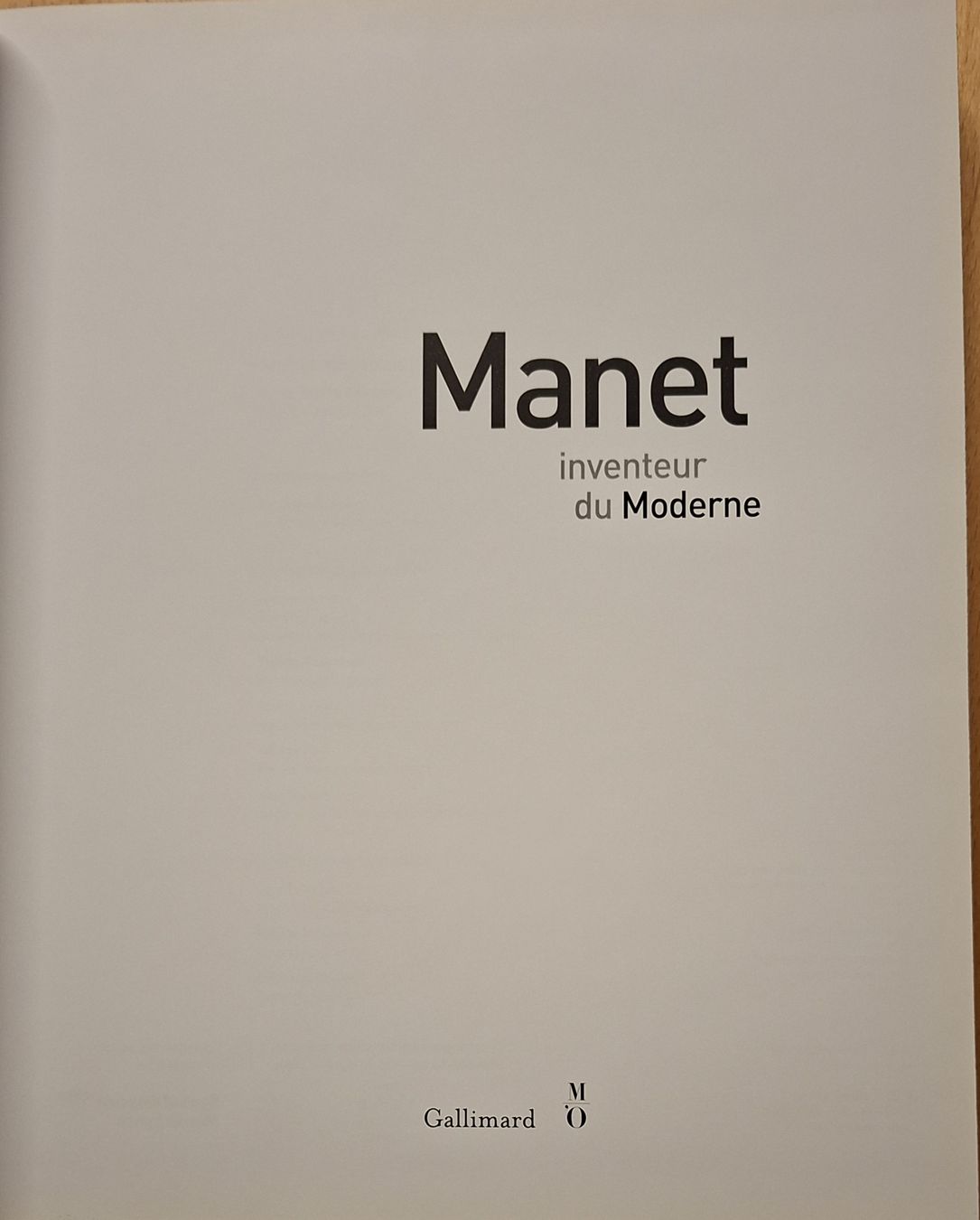 Libri: Manet - Entdecker der Moderne, Gallimard, neuwertig! – Nuovo (secondo la descrizione) da Niederglatt ZH venduto da Siegfried67 2
