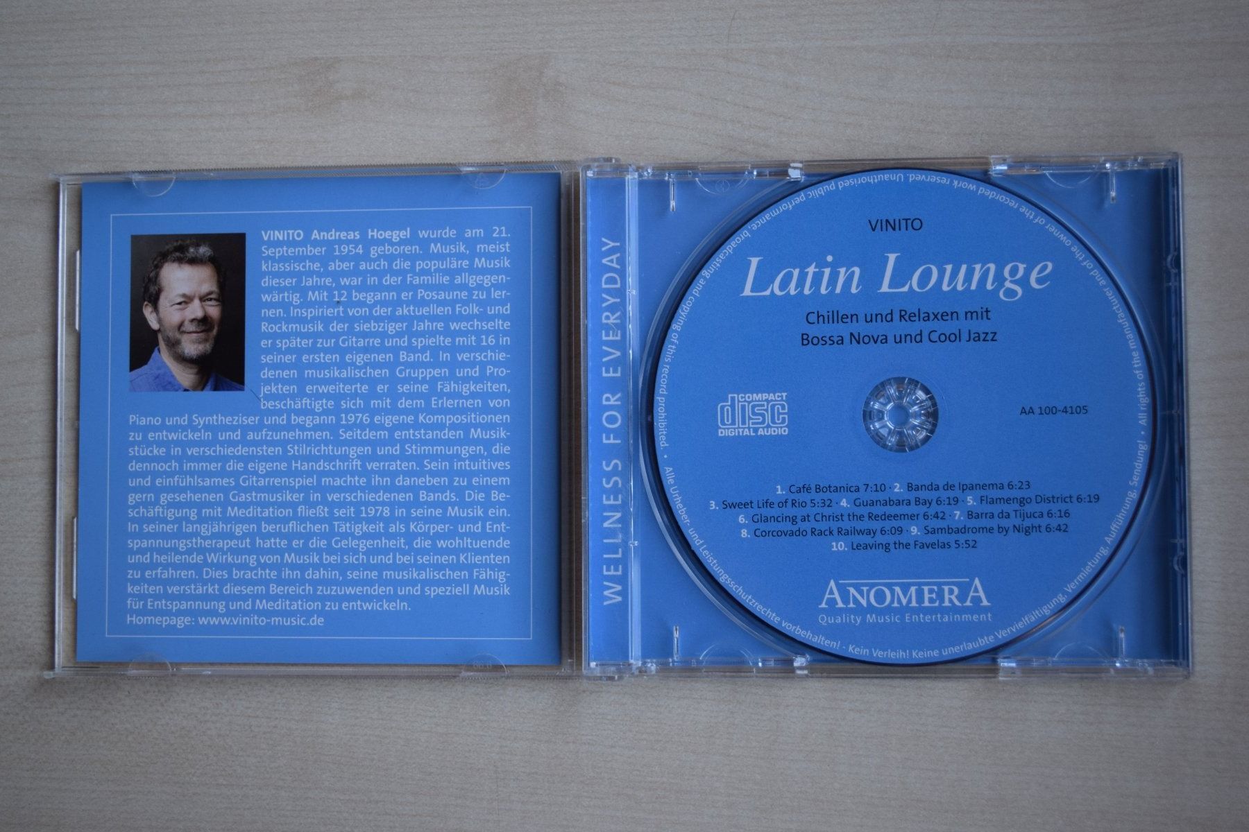 CD: VINITO: Latin Lounge (431) – Usato da Reutigen venduto da DONDON55 2
