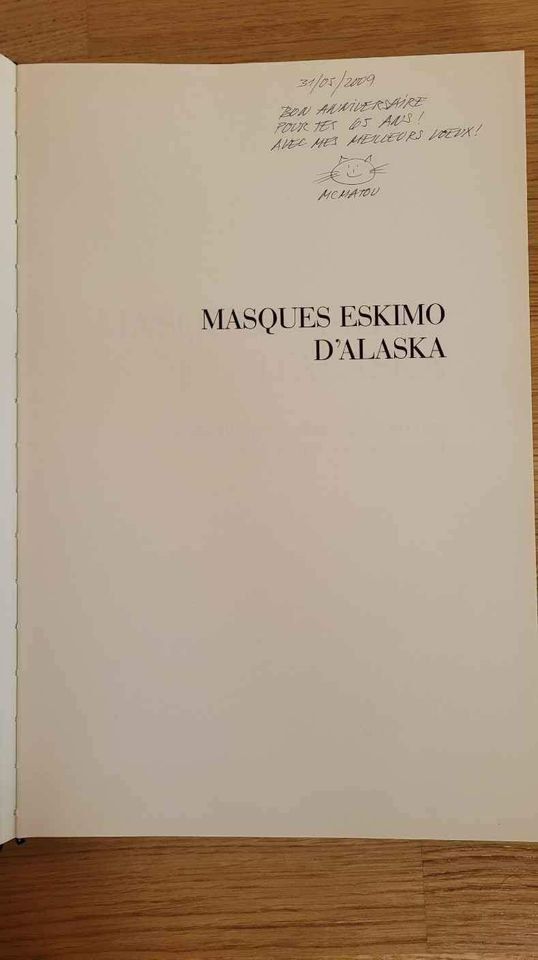 Bücher: Masques eskimo d'Alaska - COLLECTION – Gebraucht aus Sion von 200994 8