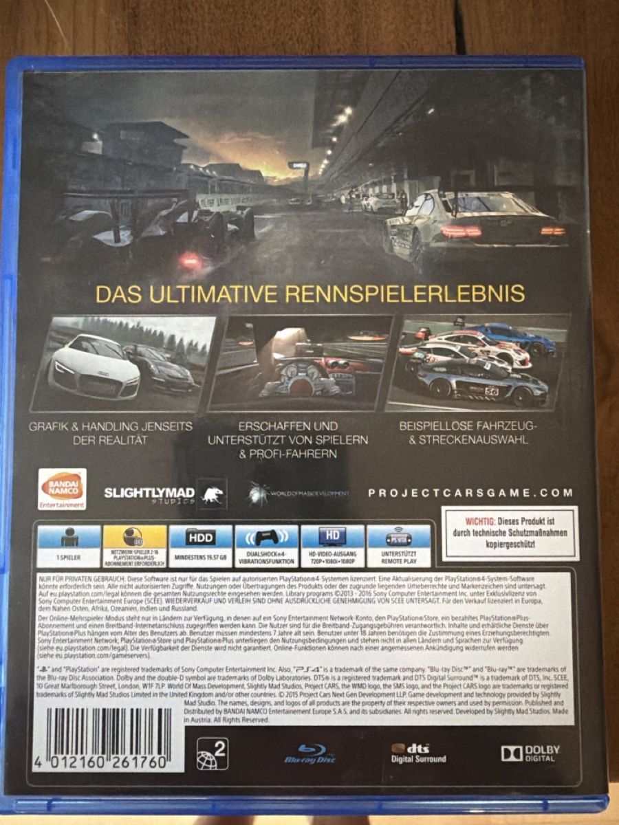 Spiele: Project Cars – Gebraucht aus Weinfelden von fcsg93 1