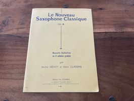 Partition Saxophone Classique Vol. A, Michel Mériot, Vint...