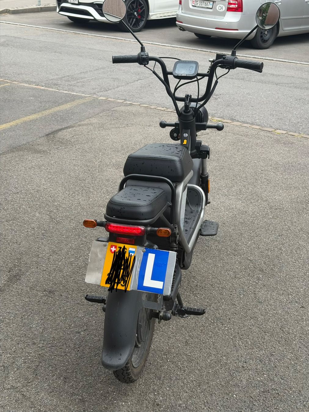 Scooters: E-Roller 45km/h Vengo Schwarz – D'occasion à Cham par fab_6x75 4
