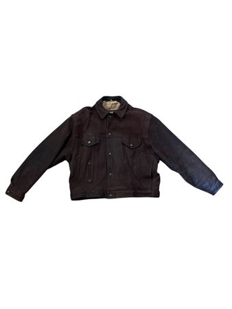 Superbe veste marron d’aviation Itinérance, taille XL