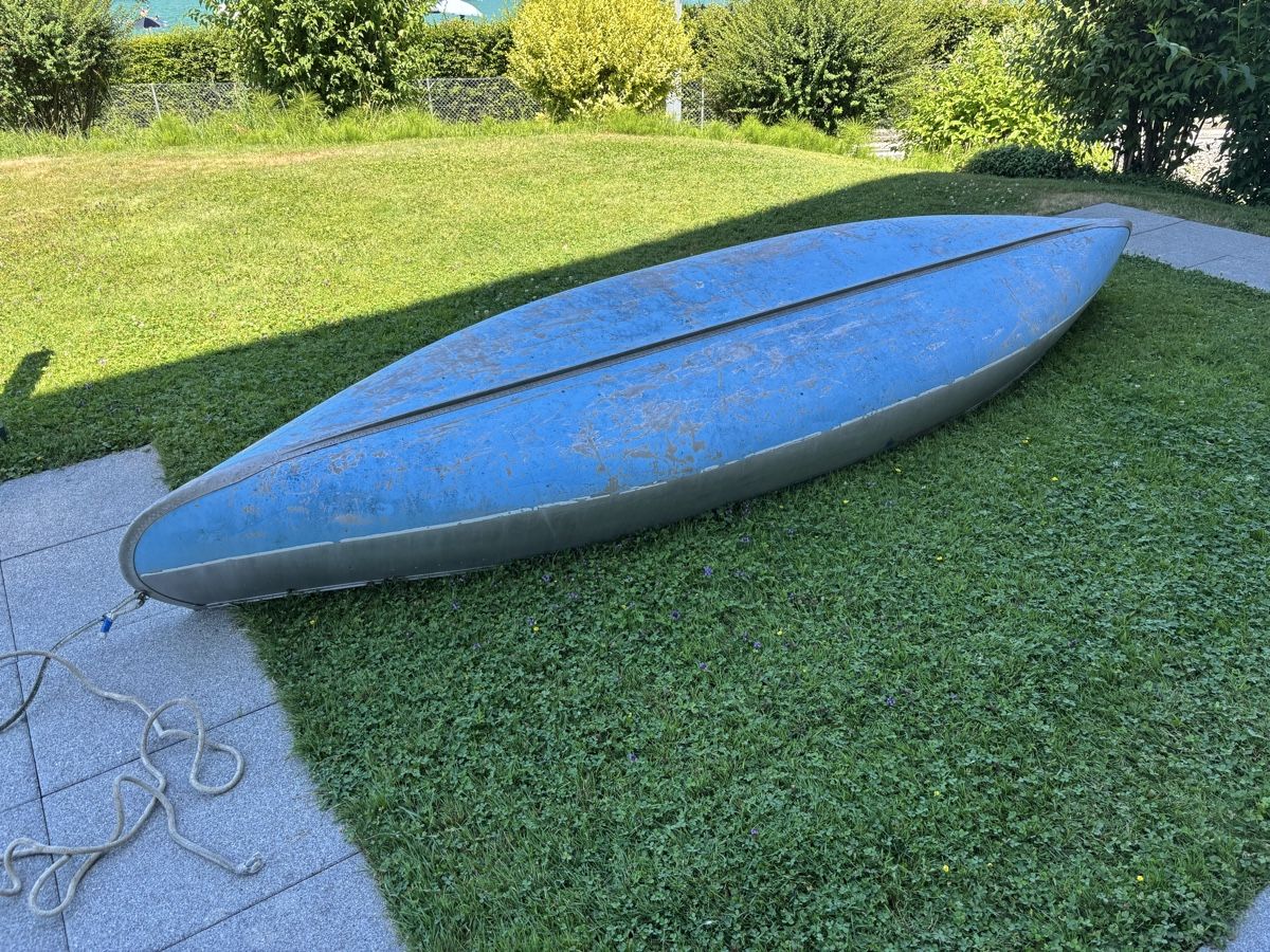 Boote: Aluminium Kanu mit Paddel (Original Grumman) – Gebraucht aus Sachseln von fab_kst9 9