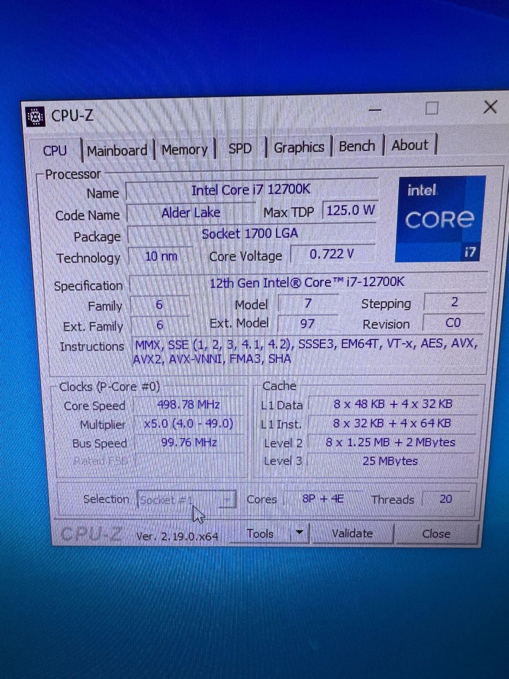Componenti elettronici: Intel Core i7-12700K CPU LGA1700 – Usato da Mellingen venduto da dmi_nps2 1