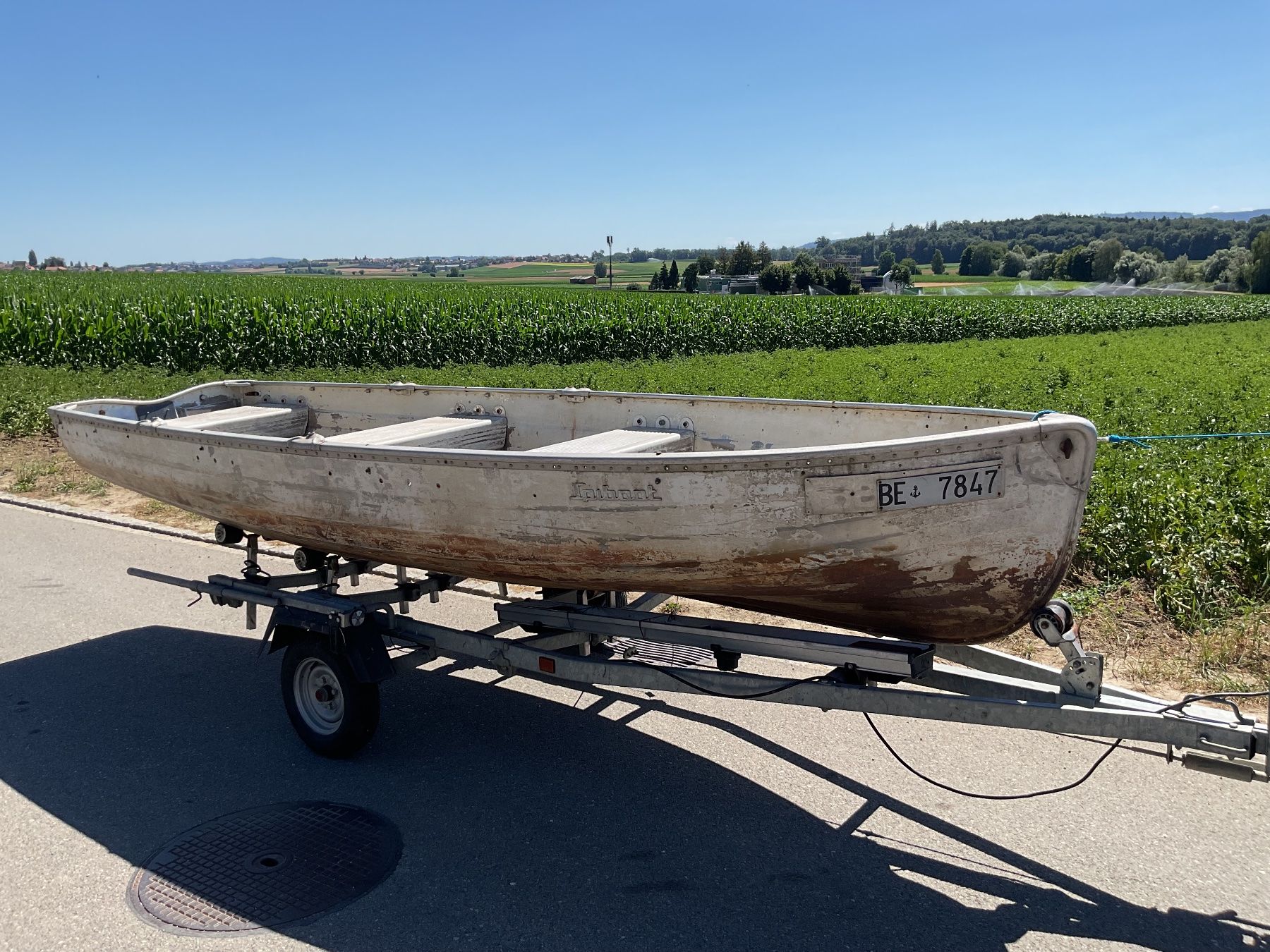 Bateaux: Motorboot/Fischerboot Spiboot Champion 2 – Défectueux à Hagneck par Kobogero 1