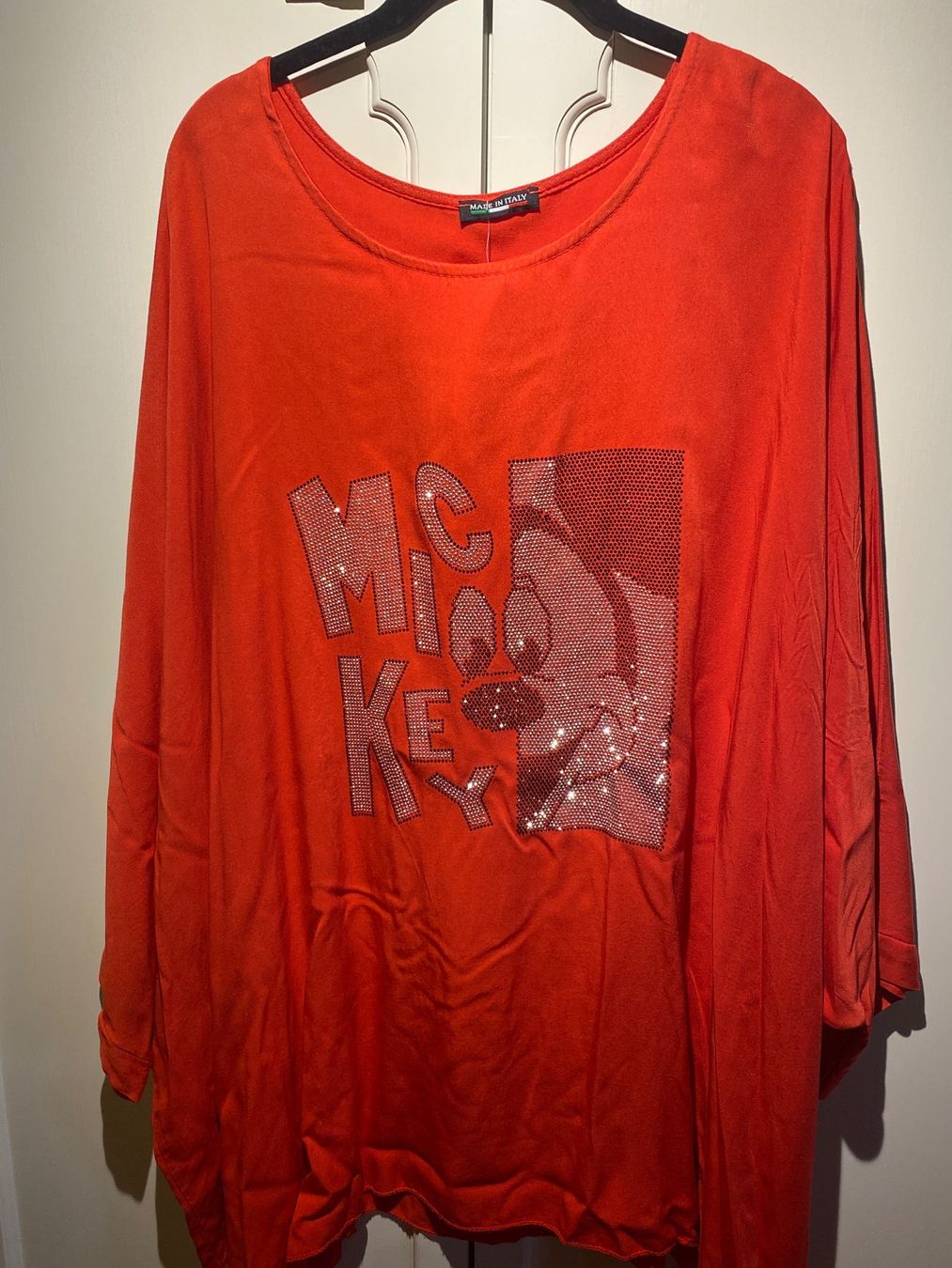 Vestiti: LANGARM KLEID-ROT-MICKEY – Nuovo e nell'imballaggio originale da Meienried venduto da ManuelaBoutique 2