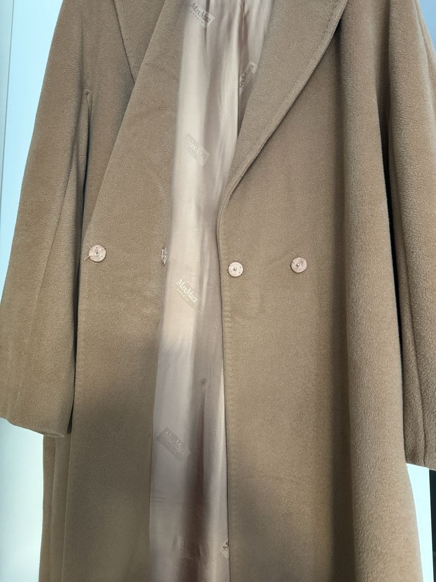 Max Mara Cappotti: Max Mara Wollwantel beige – Usato da Baden venduto da jmrtens 2