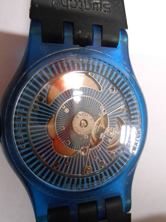 Swatch Montres: Swatch Sistem 51 Automatik blau – D'occasion à Gipf-Oberfrick par Livingstone5 4