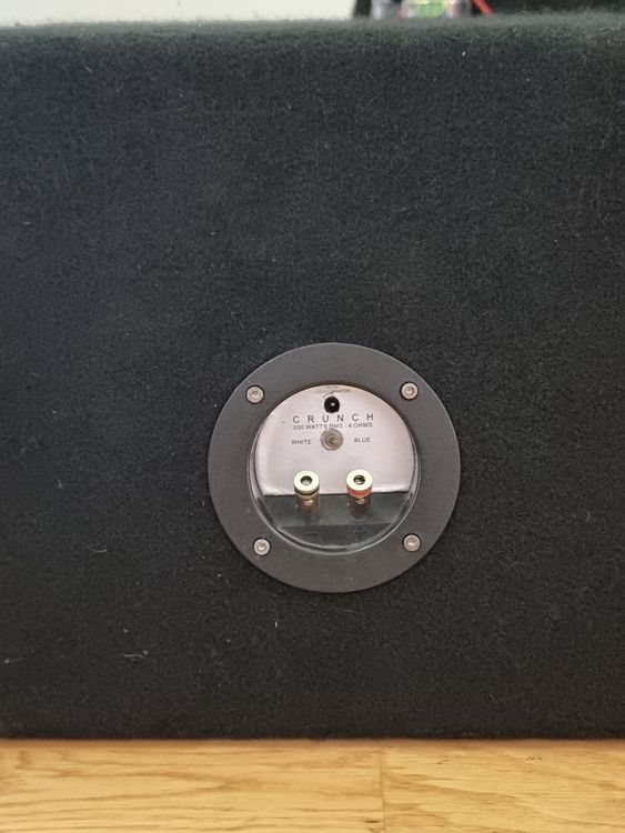 Crunch GPX 8 D4 Ground Pounder car audio USA subwoofer Kaufen auf Ricardo
