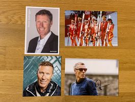 Lot autographes Pirmin Zurbrigen Swisski