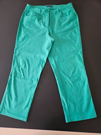 CORINNA Damen Hosen grün und schwaz, Grösse 40, neuwertig