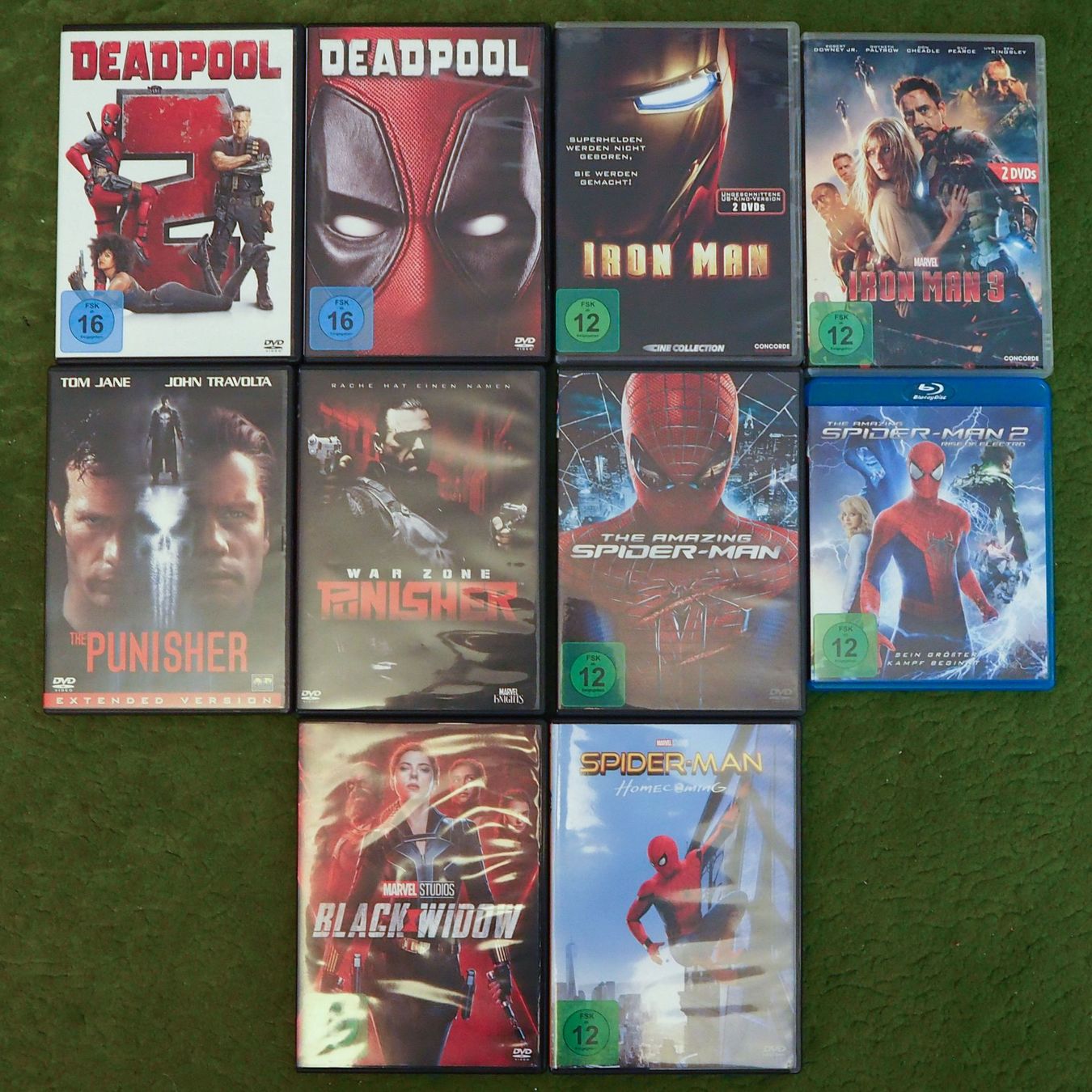 Alle DVDs: Marvel / 10 Filme – Gebraucht aus Chur von dluli