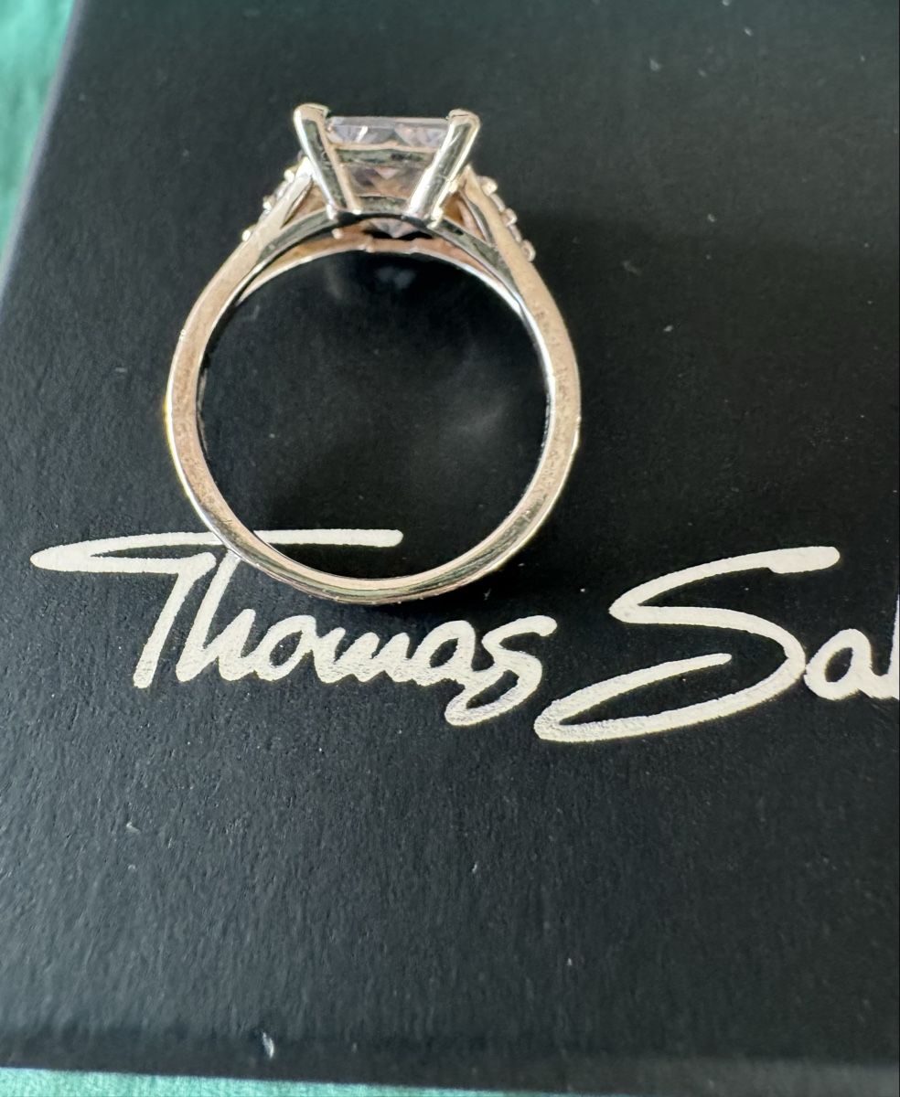 Thomas Sabo Anelli: Thomas Sabo Ring, Silber 925, Zirkonia, Grösse 54 – Nuovo (secondo la descrizione) da Stetten AG venduto da cbrenda