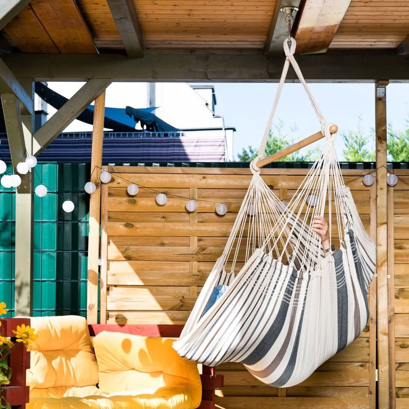 Gartenhängesitze: MacaMex Relaxa Cafe Hängesessel Baumwolle braun – Neu und originalverpackt aus Tulln von HaengemattenShop 1