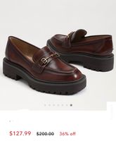 SAM EDELMAN (USA) 36-37 Neu/NP200CHF Schwarz Leder Loafer