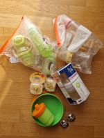 Lot d'articles pour bébé: Biberons, Tétines, Vaisselle