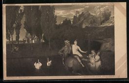 Arnold Böcklin: Gefilde der Seligen, Dr