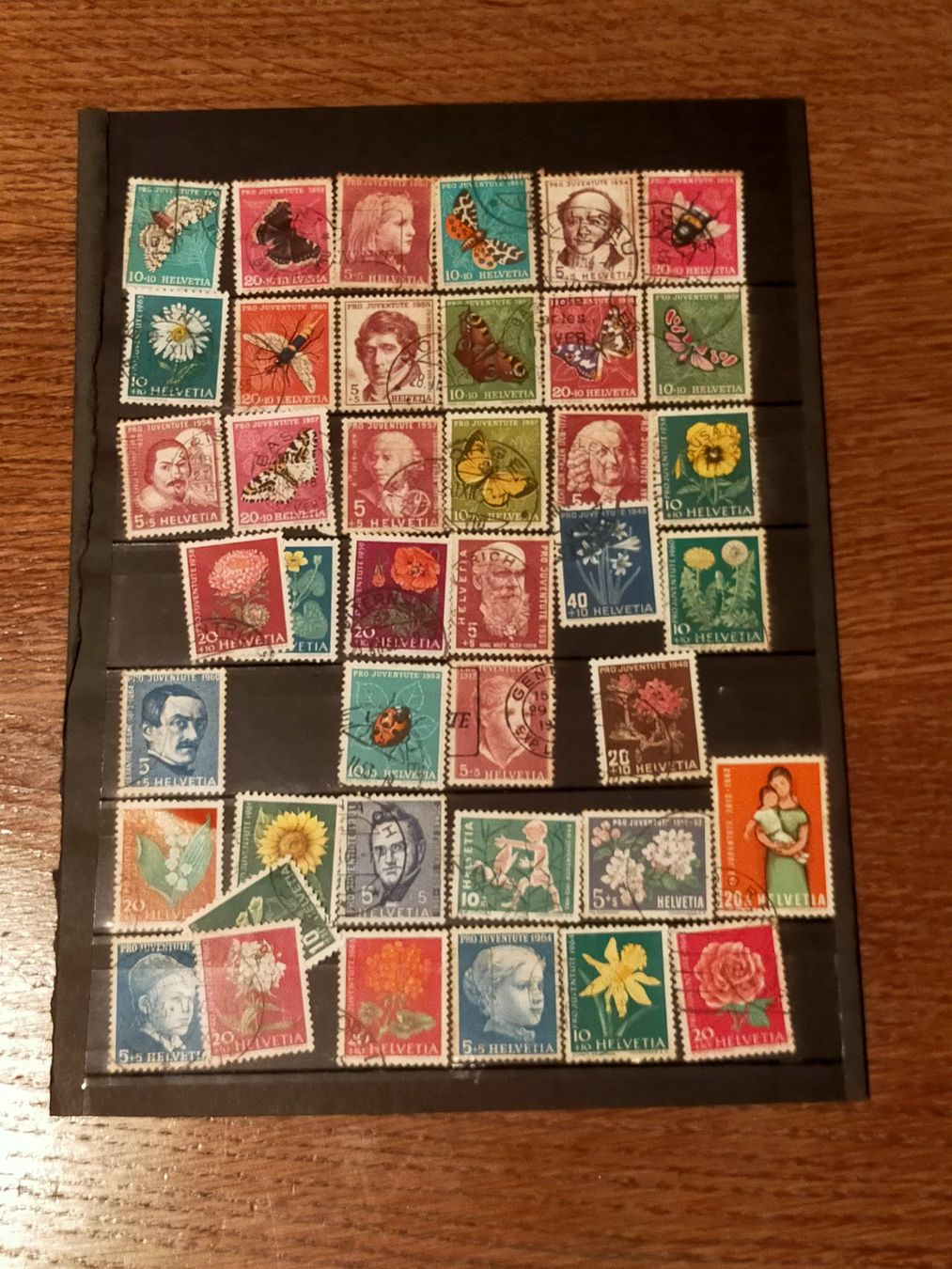 Tutti i francobolli: Briefmarken Schweiz Pro Juventute – Usato da Vallamand venduto da sugoi3012