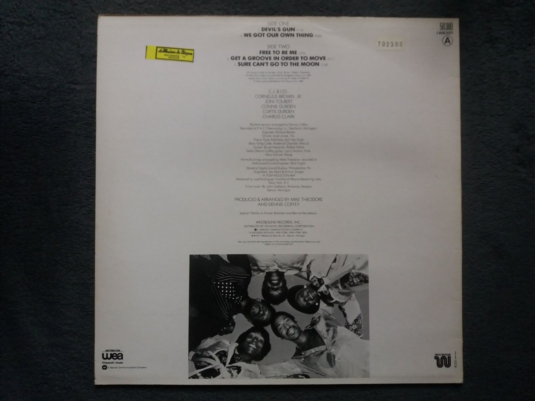 Schallplatten: LP (C.J. & CO) Devil's gun – Gebraucht aus Meyrin von toutatis 1