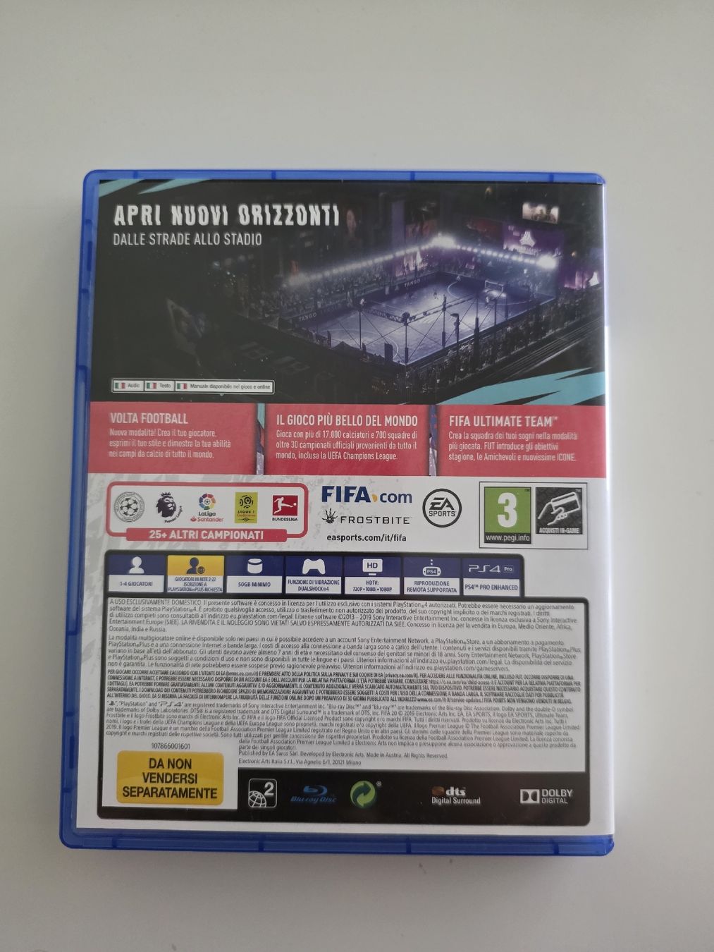 Sony Giochi: ​FIFA 20 PS4 – Nuovo (secondo la descrizione) da Porza venduto da fra_c8qj 1