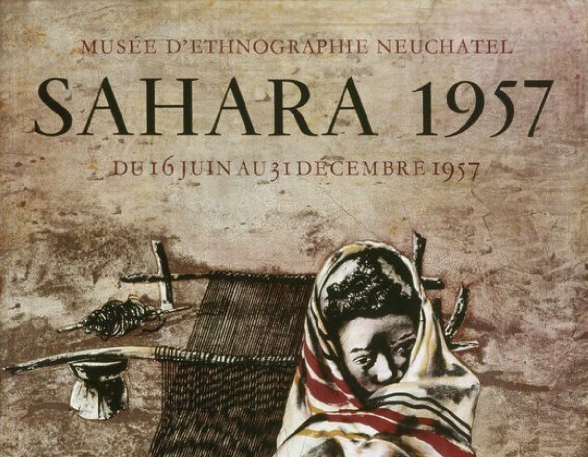Foto & Immagini: Erni Hans Affiche Sahara 1957 – Nuovo (secondo la descrizione) da Epagny venduto da Kariba 1