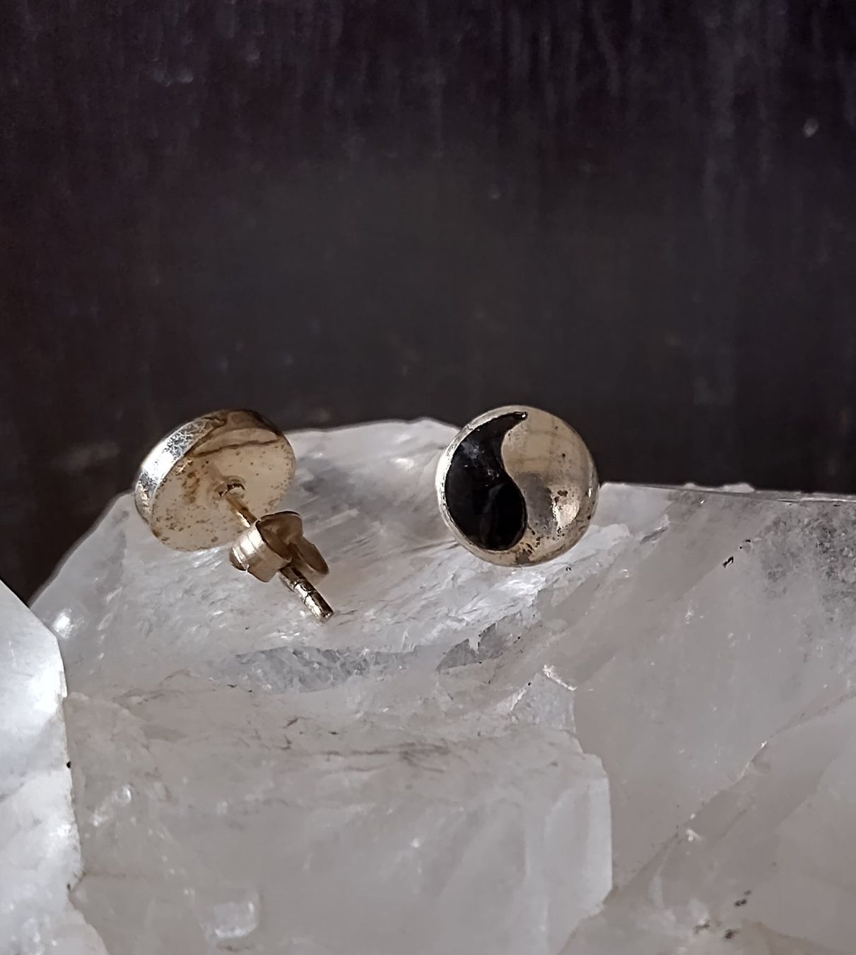 Orecchini pendenti & Orecchini a lobo: YIN YANG OHRRINGE SILBER 925 – Usato da Romanshorn venduto da BoutiqueA