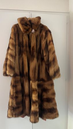 Peter Goldner Zürich – Echter Pelzmantel Vintage Damen