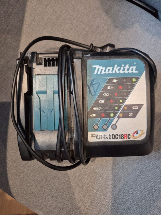 für Makita Ladegerät 18v DC18RC DC18RD DC18RA DC18RF DC18WA BL1850B