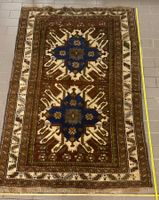 Handgeknüpfter Orientteppich ca. 135 x 215 cm Vintage