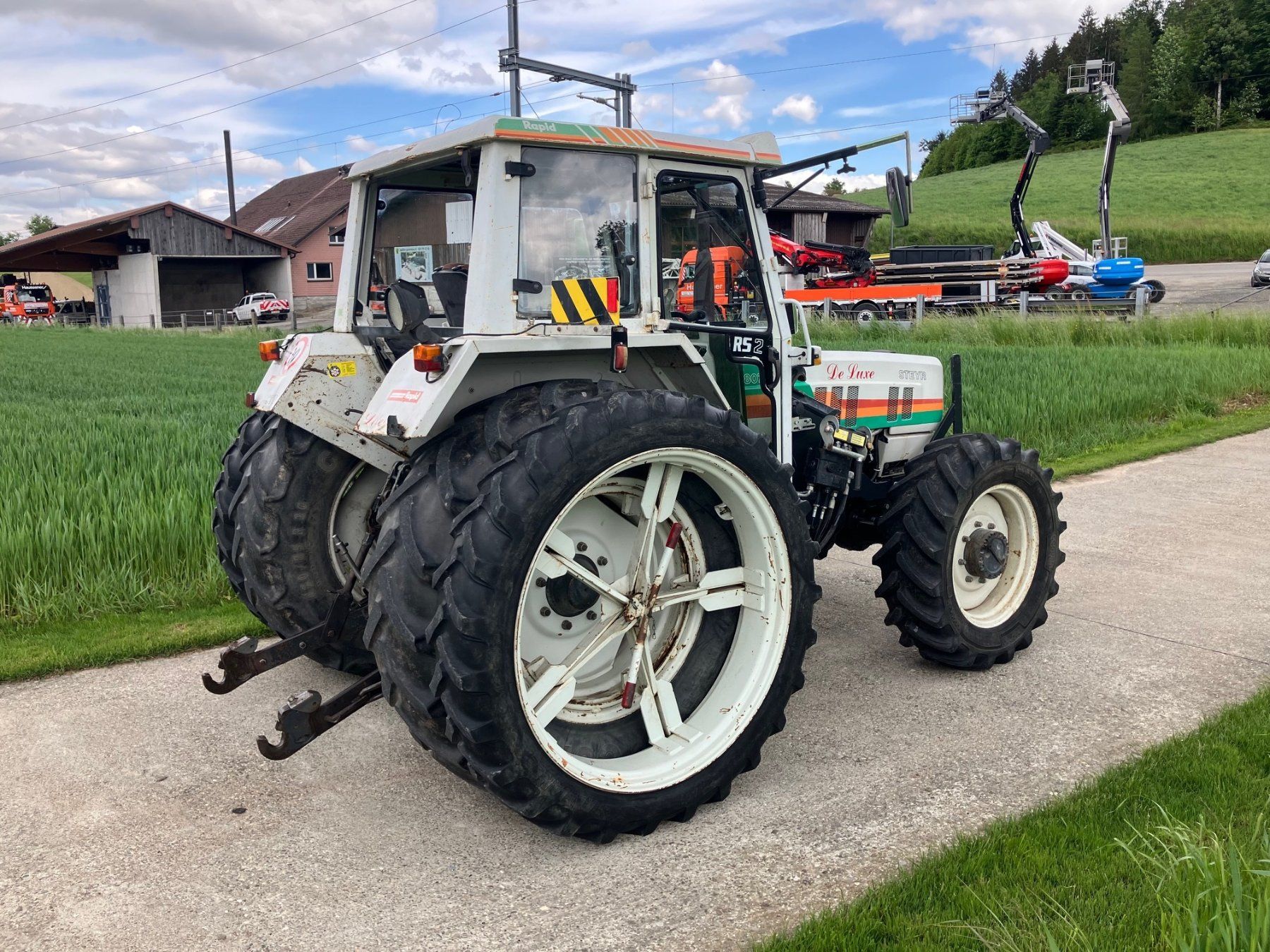 Steyr Trattori: Steyr 8075 Deluxe – Usato da Lanzenhäusern venduto da motor01 2