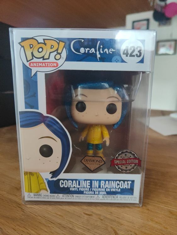 Coraline In Raincoat Diamond Special Edition 2024 Funko