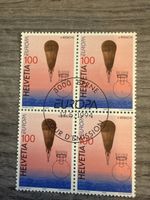 Schweiz Helvetia Briefmarke Europa 1994 Viererblock Top!