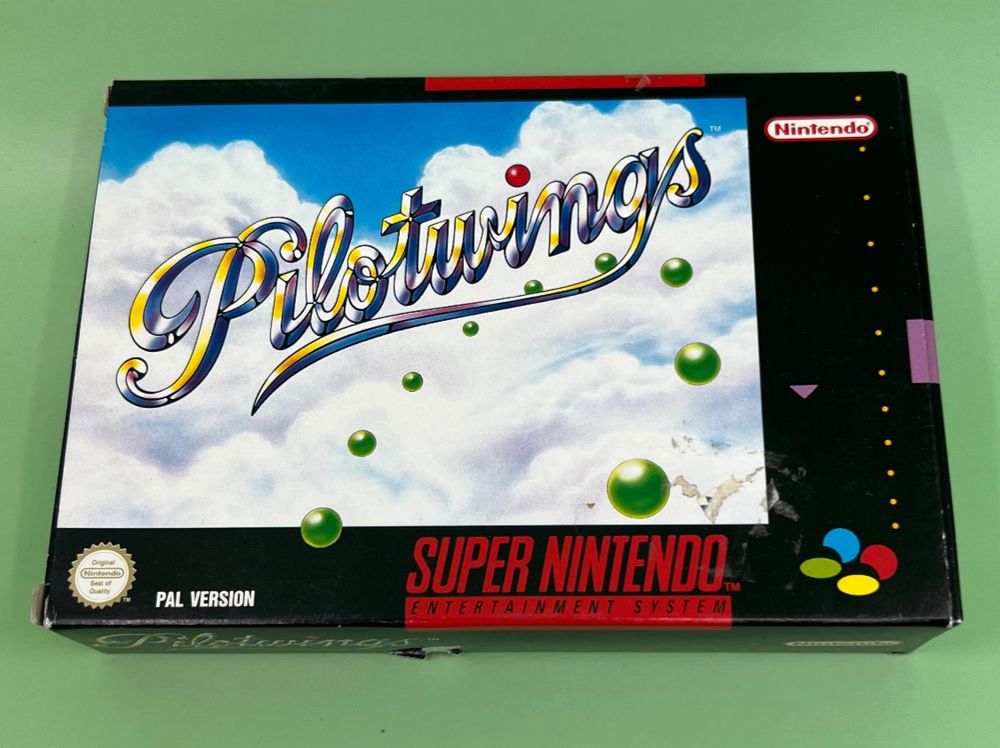 Pilotwings SNES Spiel, mit OVP & Anleitung, PAL ES (Gebraucht) in ...