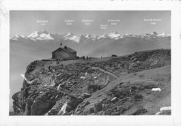 Montana Vermala Vue Cabane C.A.S. gel. 1963