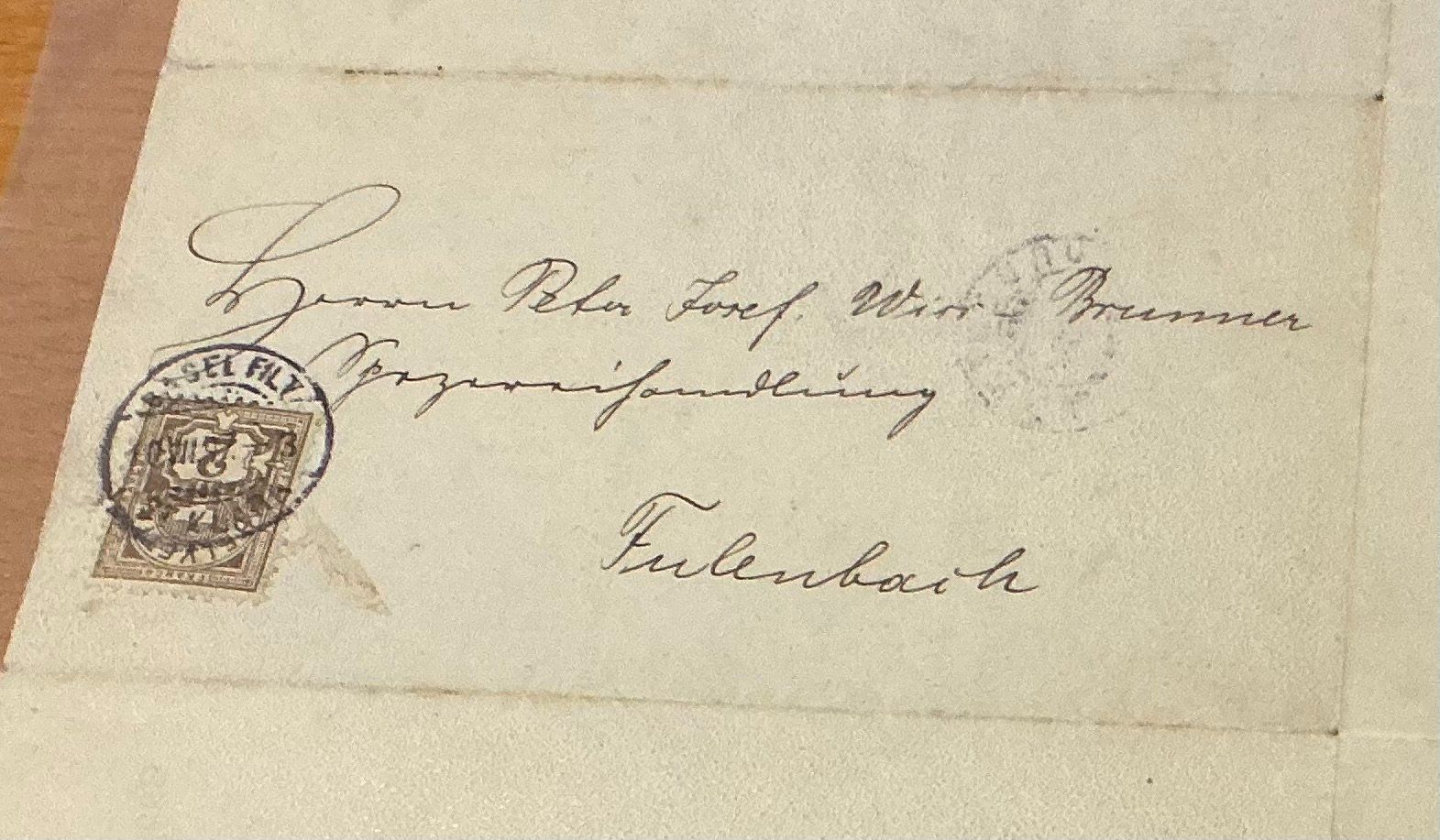 Alle Briefmarken: 1 Brief – Gebraucht aus Koblenz von Markenhimmel 1