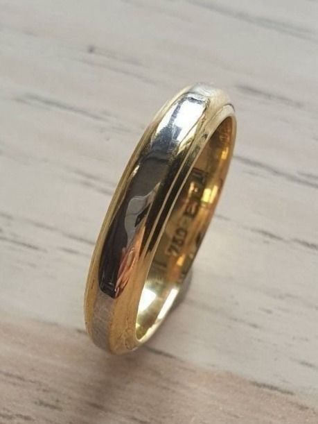 Anelli: Edler, neuer  750 Goldring – Nuovo (secondo la descrizione) da Unterägeri venduto da Altgoldschmuck 1