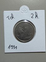 Tchécoslovaquie - 2 couronnes - 1991