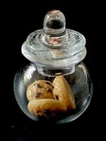 Kekse in Glas für Puppenstuben.