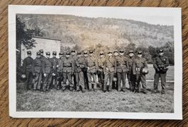 Gruppenbild Offiziere, schwierig einzuordnen