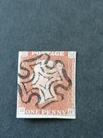 One Penny red 1841, Platte 24