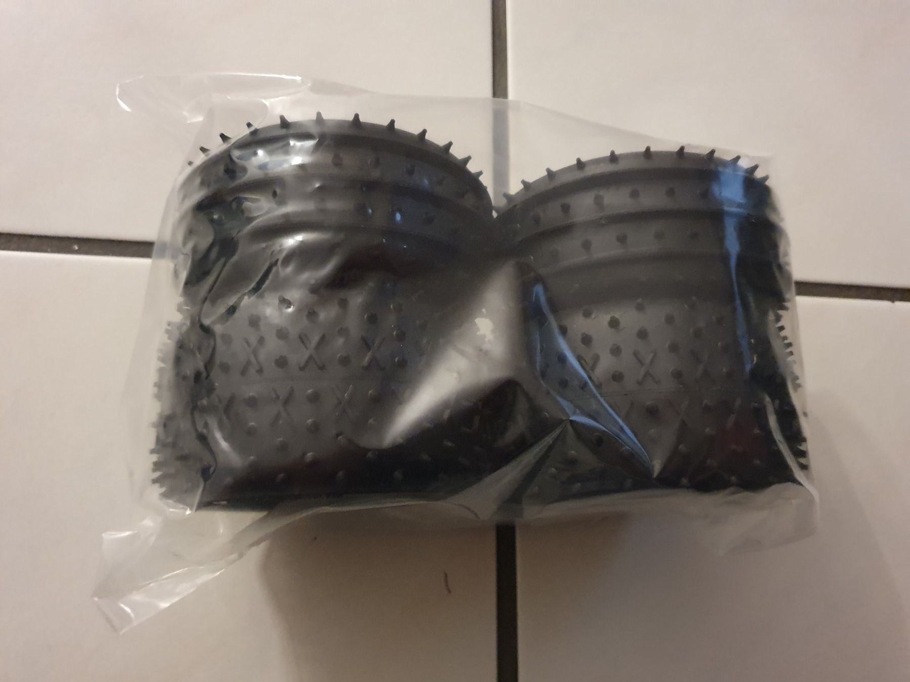 Tamiya Modellismo RC: Tamiya Blitzer Beetle / Dyna Blaster Reifen Set – Nuovo e nell'imballaggio originale da Schattdorf venduto da mamo1952