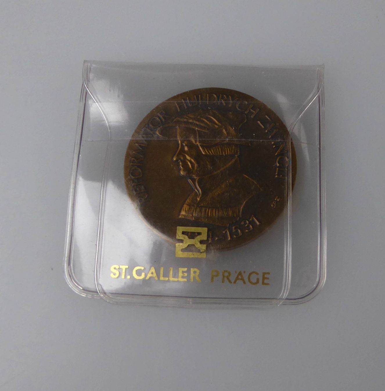 Tutti le monete: Gedenksmünze Zwingli – Nuovo e nell'imballaggio originale da Volketswil venduto da brockipfannenstil 2