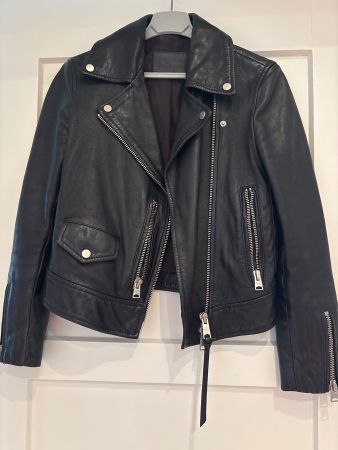 All Saints Lederjacke Gr. 36