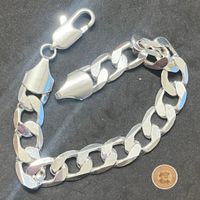 Silber Panzerarmband 925 – 20 cm – 16,2 g