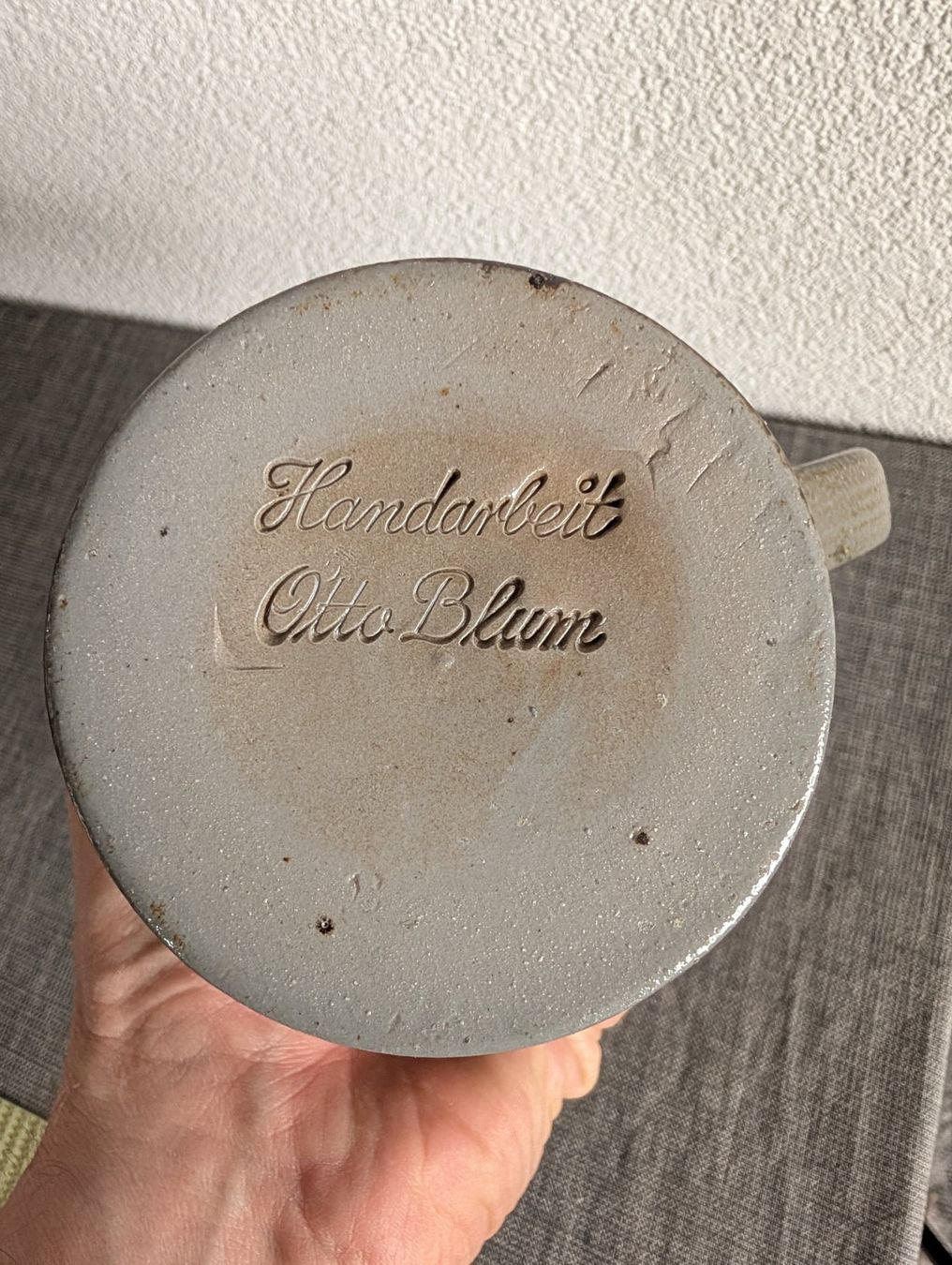 Bicchieri: Bierkrug Handarbeit Otto Blum – Usato da Bern venduto da ari_66yc 2