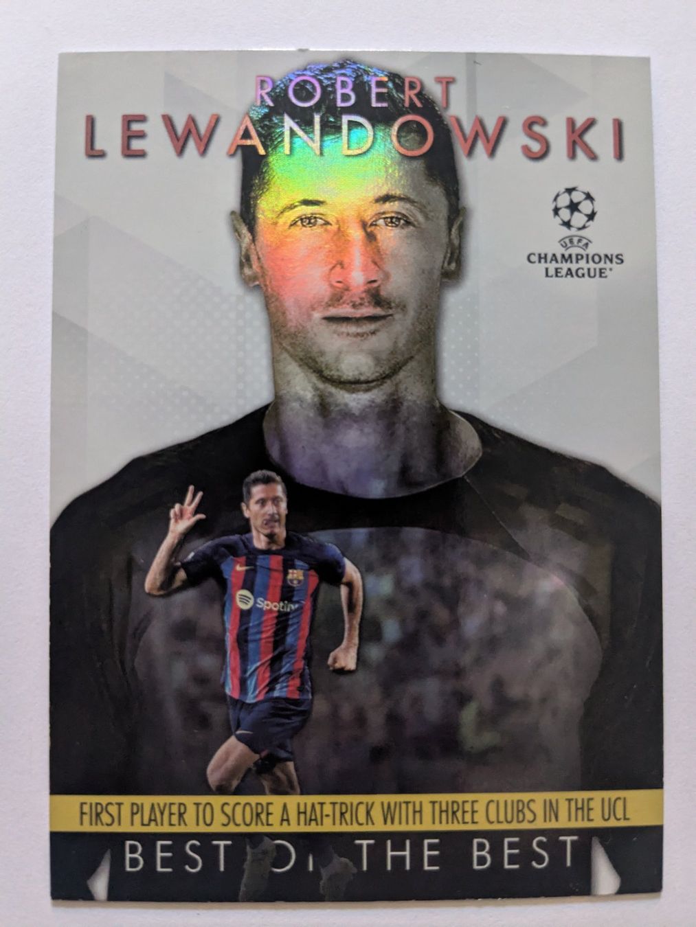 Topps Carte collezionabili: Topps UEFA champions league 23/24 Lewandowski – Usato da Genève venduto da x_m_2v65