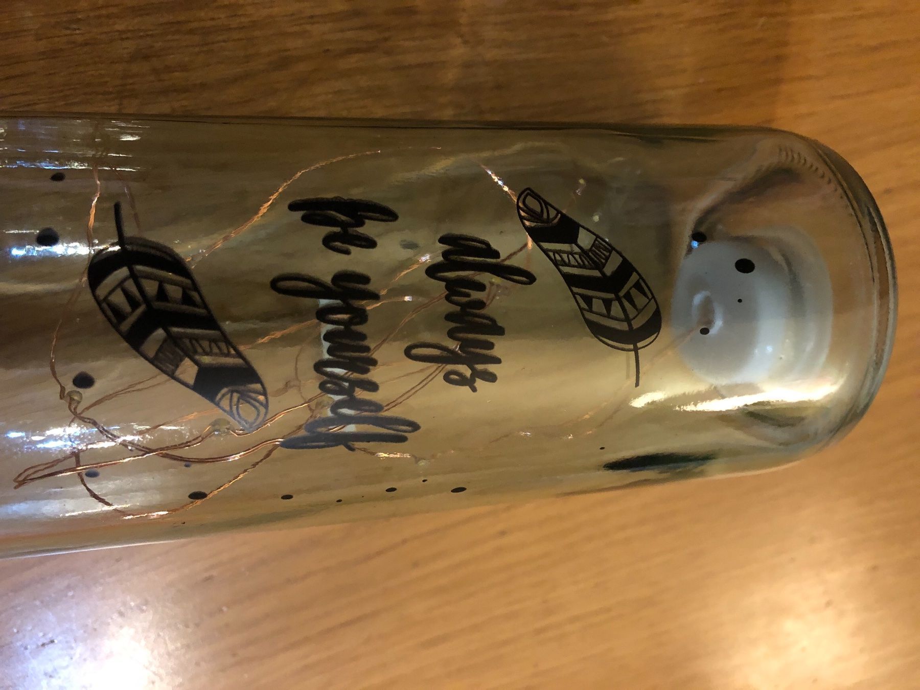 Lampade: LED Flasche aus Glas beleuchtet Neu – Nuovo e nell'imballaggio originale da Basel venduto da ampra2276 3