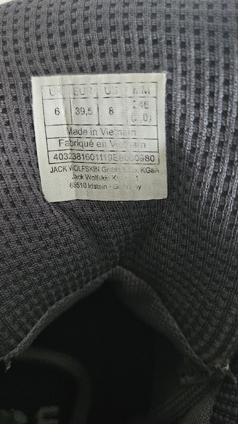 Jack Wolfskin Scarpe da donna: Jack Wolfskin Wanderschuhe, Gr. 39.5 – Usato da Ettingen venduto da samiba 7