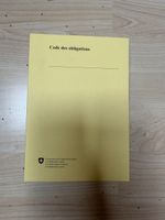 Code des obligations Suisse - Livre essentiel!